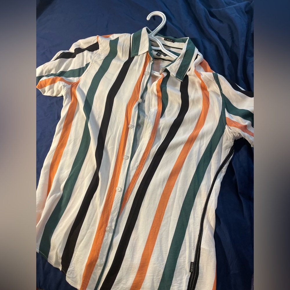 Guess Short Sleeve Button Down